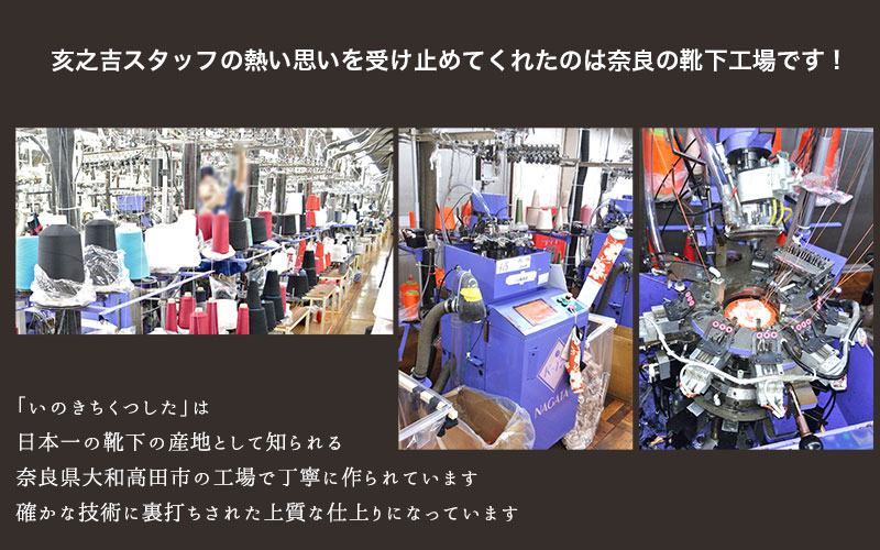 亥之吉くつした 靴下 「 だるまさんがころんだ 」