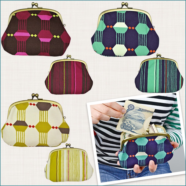 親子がま口 「そろばん」