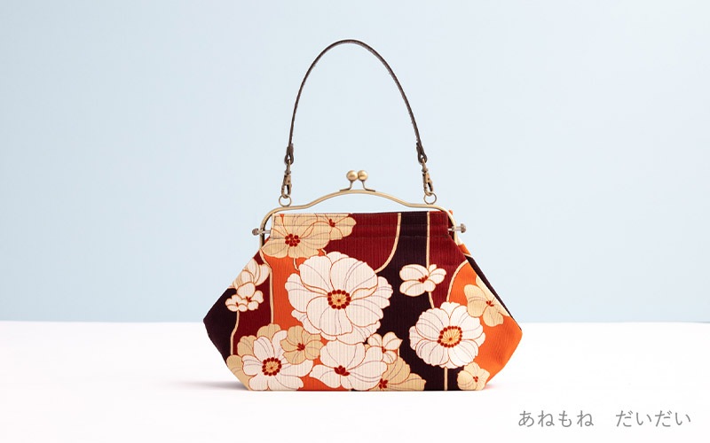 横長ベンリーがま口「あねもね」