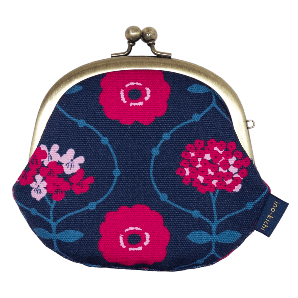 3.3寸丸がま口「はなつつみ」