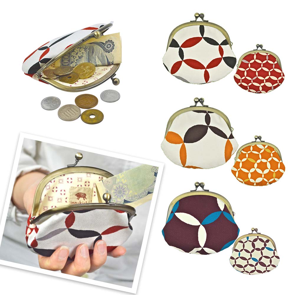 3.3寸丸がま口「しっぽう」