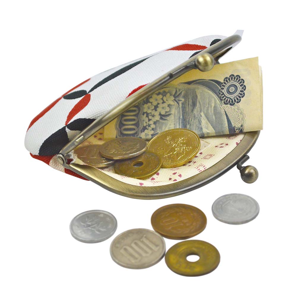 3.3寸丸がま口「しっぽう」