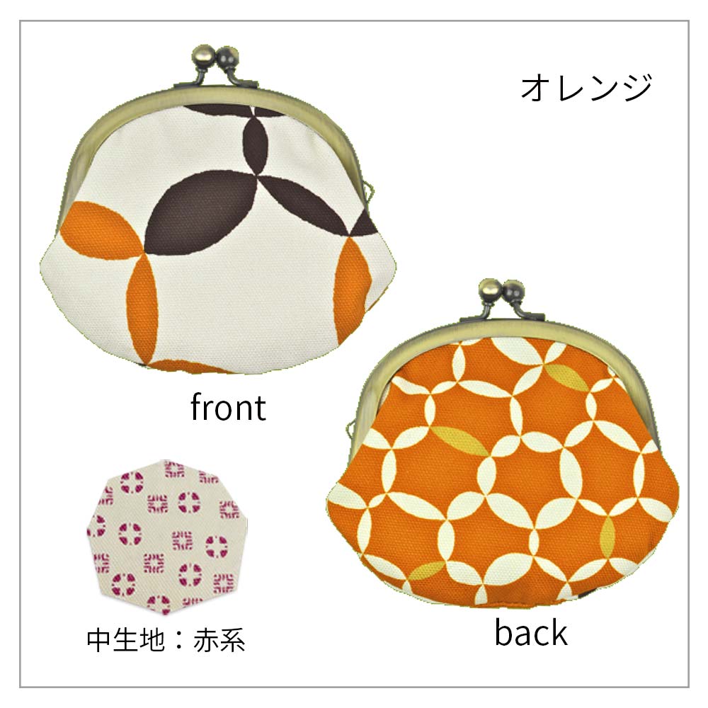 3.3寸丸がま口「しっぽう」