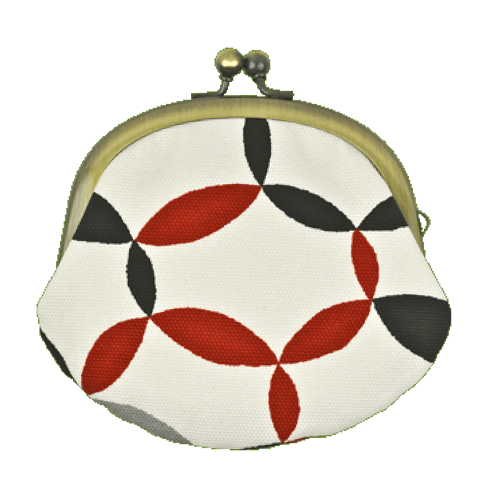 3.3寸丸がま口「しっぽう」