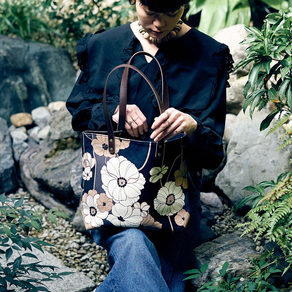 中トートバッグ「あねもね」