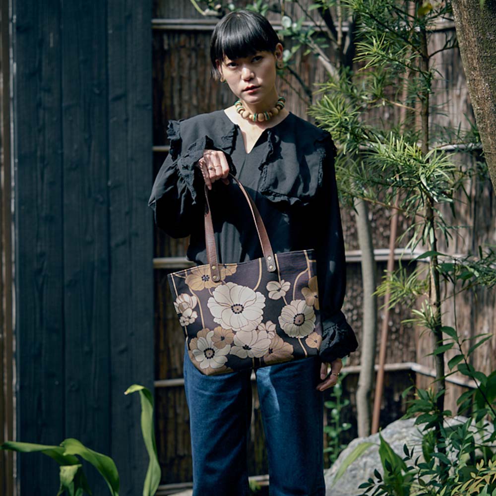 中トートバッグ「あねもね」