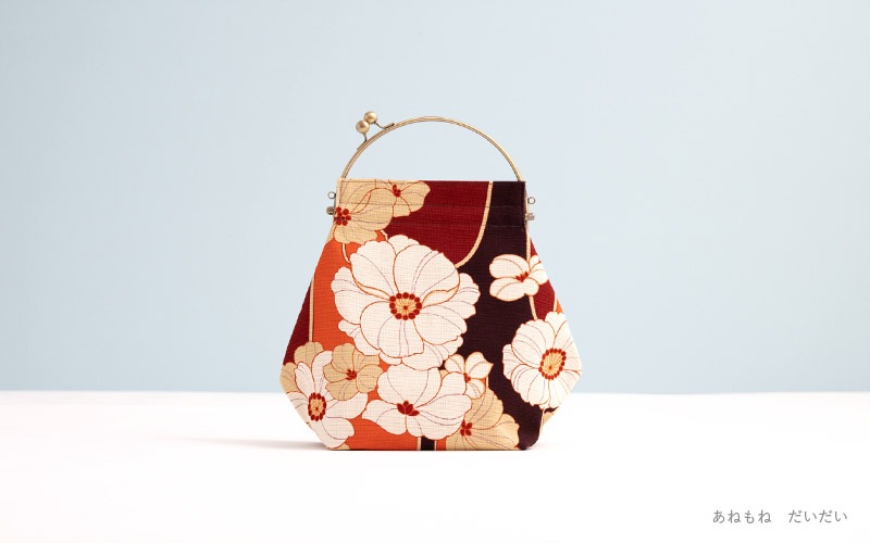 ベンリーがま口【大】「あねもね」｜亥之吉 by 京美染色株式会社