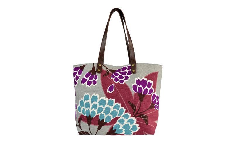 中トートバッグ「はなふさ」｜亥之吉 by 京美染色株式会社