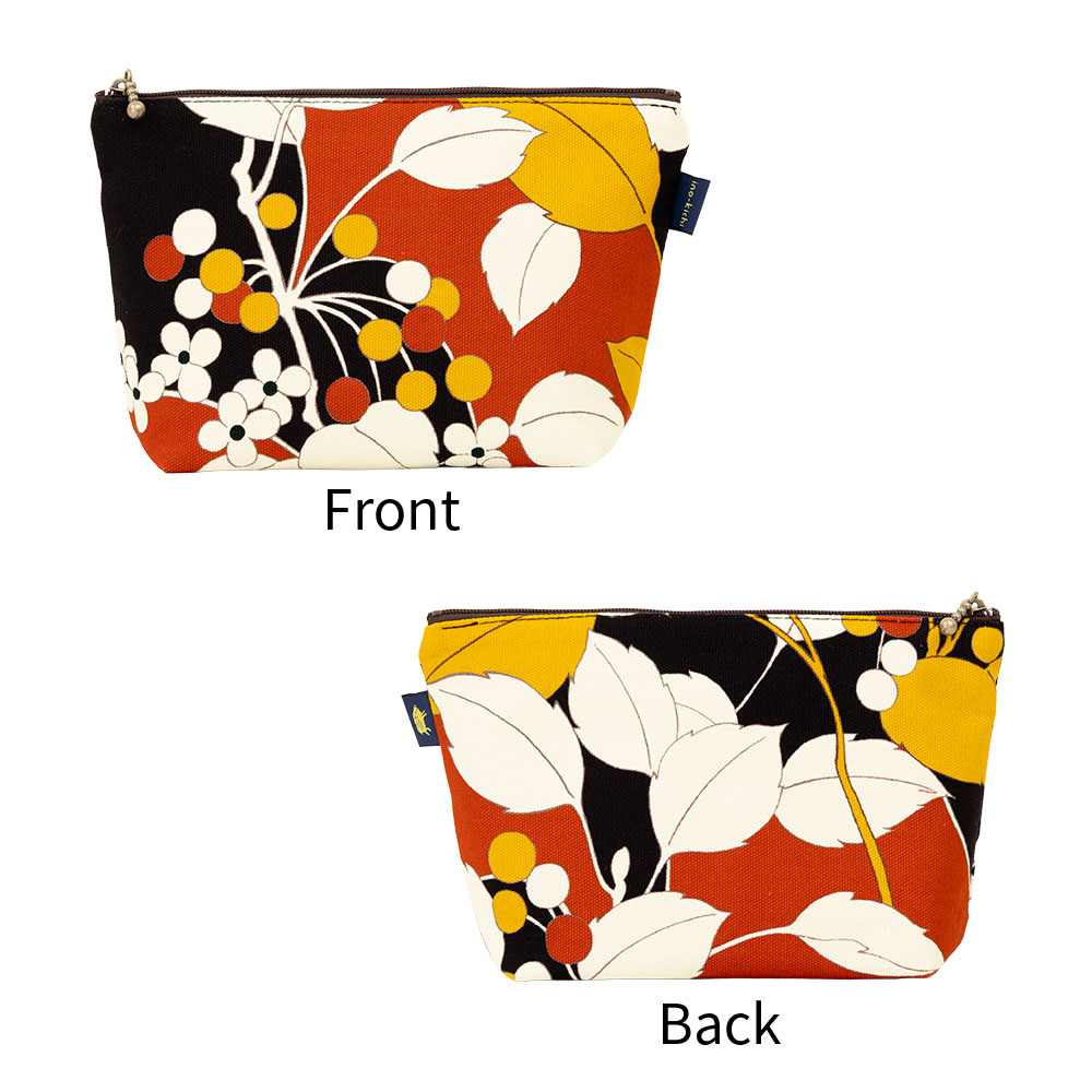 ファスナーポーチ「やまのみ あかちゃ」