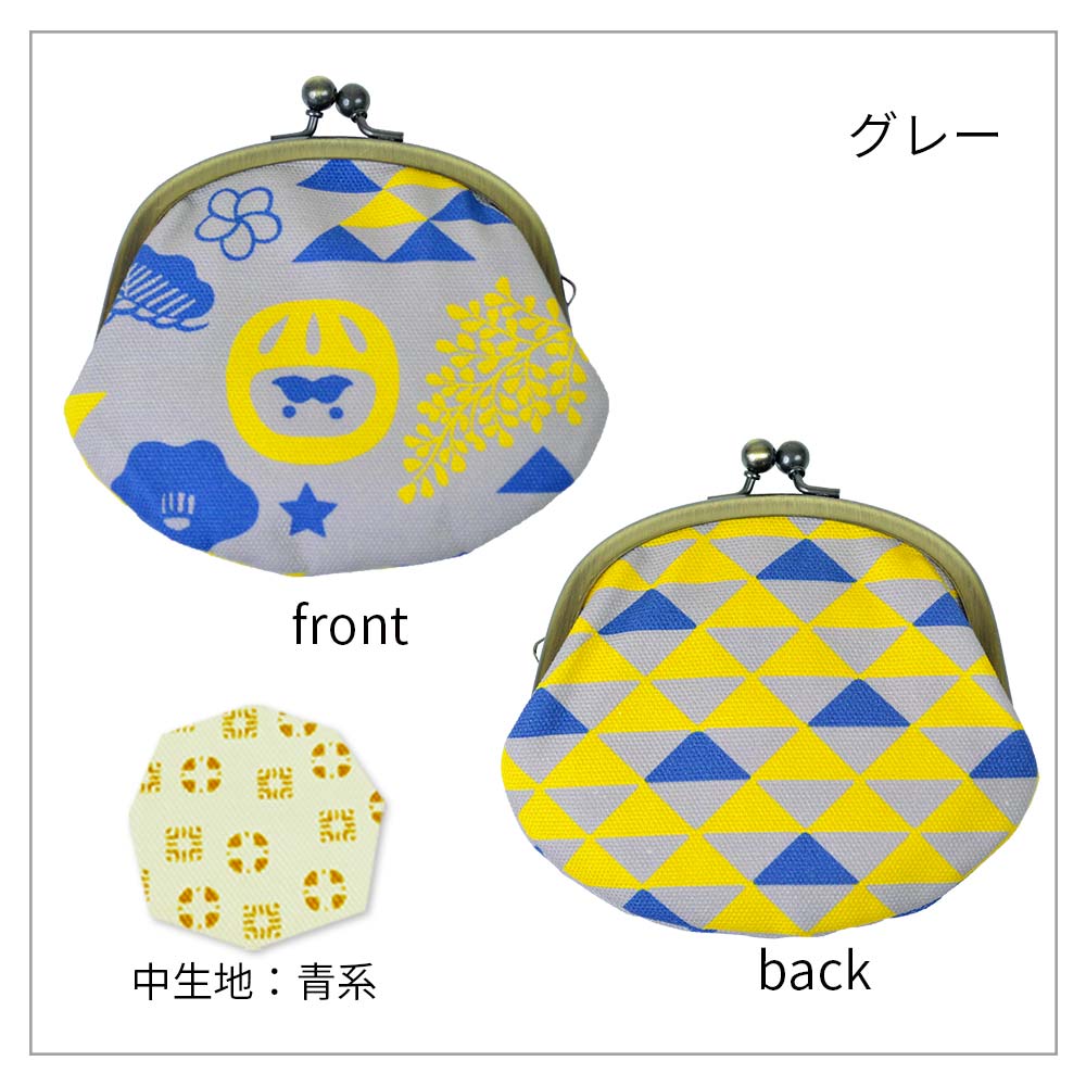 3.3寸丸がま口「ふくまねき」