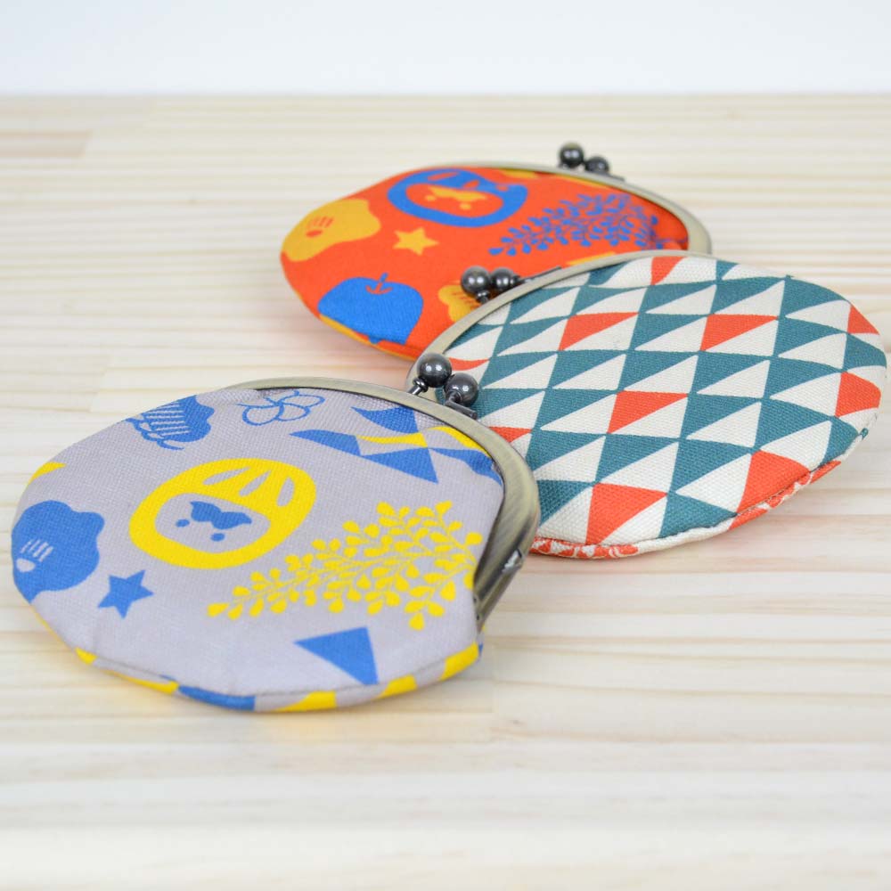 3.3寸丸がま口「ふくまねき」