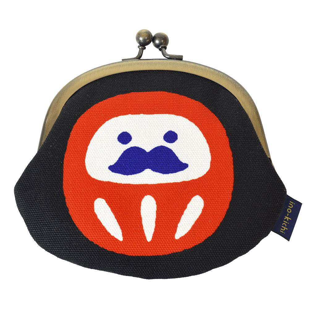 3.3寸丸がま口 まるだるま｜亥之吉