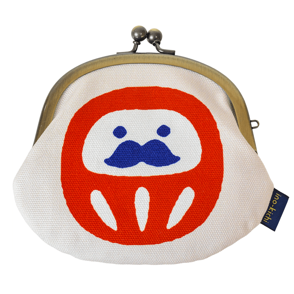 3-3 だるま 3.3寸丸がま口 まるだるま｜亥之吉