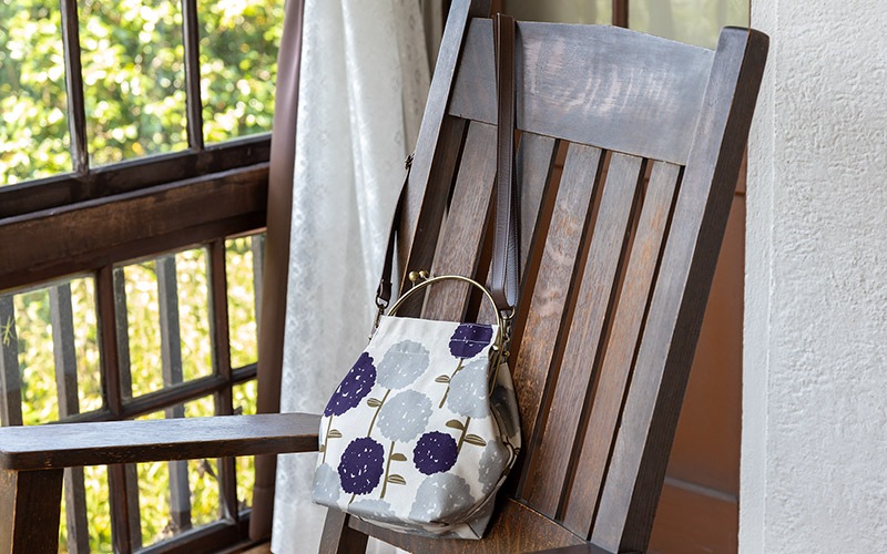 ベンリーがま口【大】「こでまり」