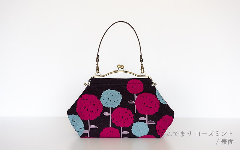 横長ベンリーがま口「こでまり」