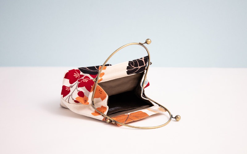 2wayがま口バッグ ベンリーがま口 「きり」