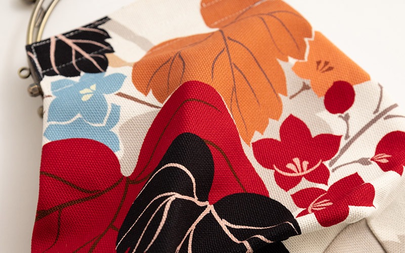 2wayがま口バッグ ベンリーがま口 「きり」