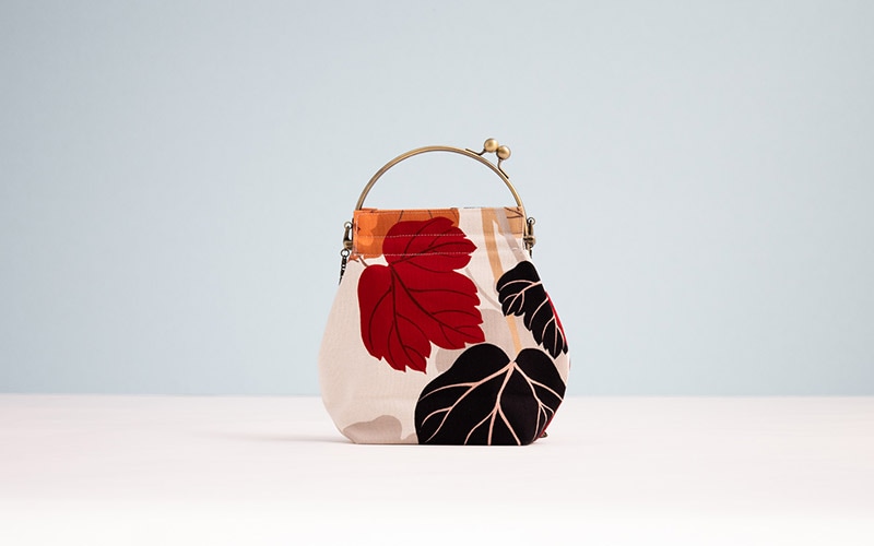 2wayがま口バッグ ベンリーがま口 「きり」