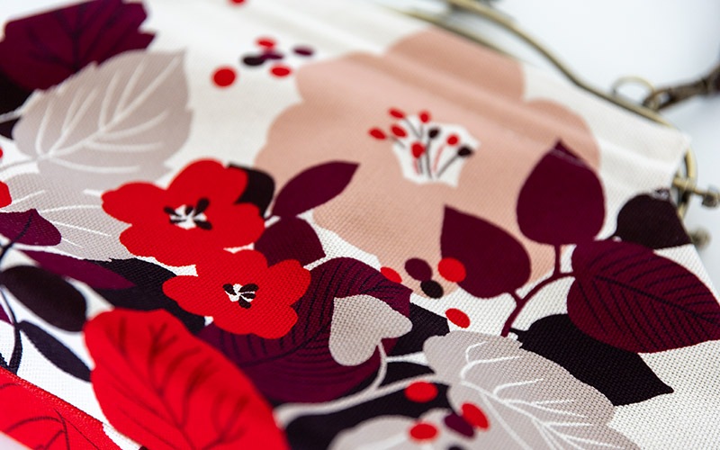 横長ベンリーがま口「はなもゆ」