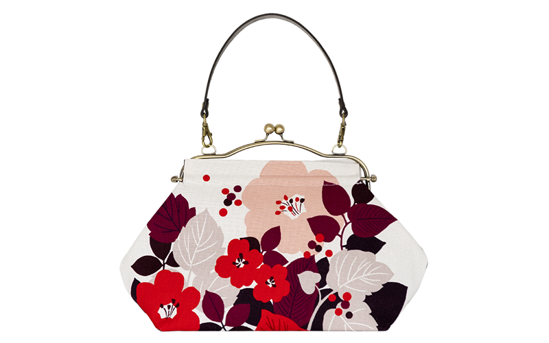 横長ベンリーがま口「はなもゆ」