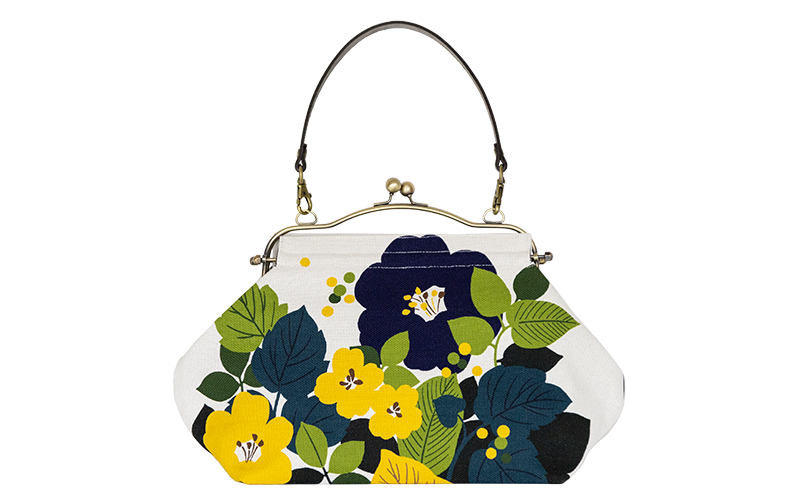 横長ベンリーがま口「はなもゆ」