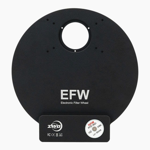 両替機　foil ZWO 電動フィルターホイール EFW-7x36II【即納】 ｜ 天体望遠鏡