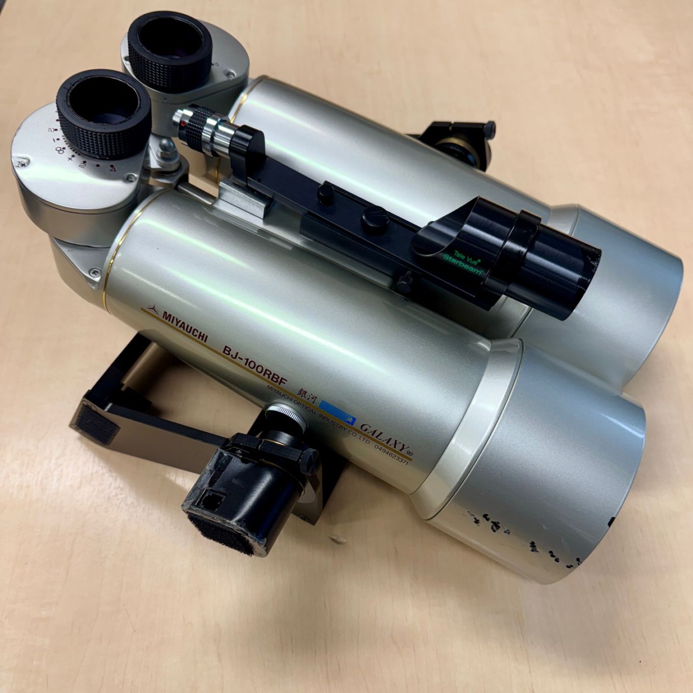 0613 【中古品】宮内光学 BJ-100RBF+Tele Vue F2経緯台+TeleVue Sky