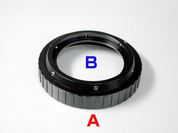 baader planetarium 3インチシュミカセネジ／特殊アリガタアダプター