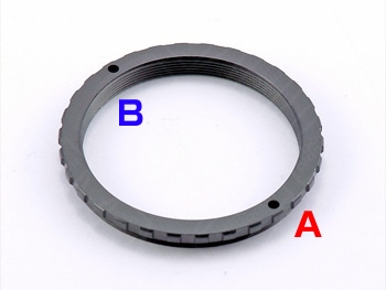 baader planetarium M48フィルターネジ／T-2アダプター（#29） ｜ 天体