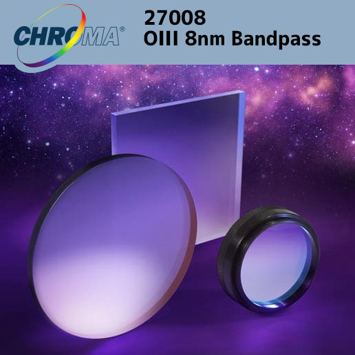 CHROMA��27008 OIII 8nm Bandpass�ե��륿��