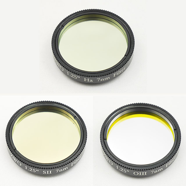 ZWO��7nm�ʥ����Х�ɥե��륿�����åȡ�1.25"��31.7mm�ˡ�H����SII��OIII3�祻�åȡ�