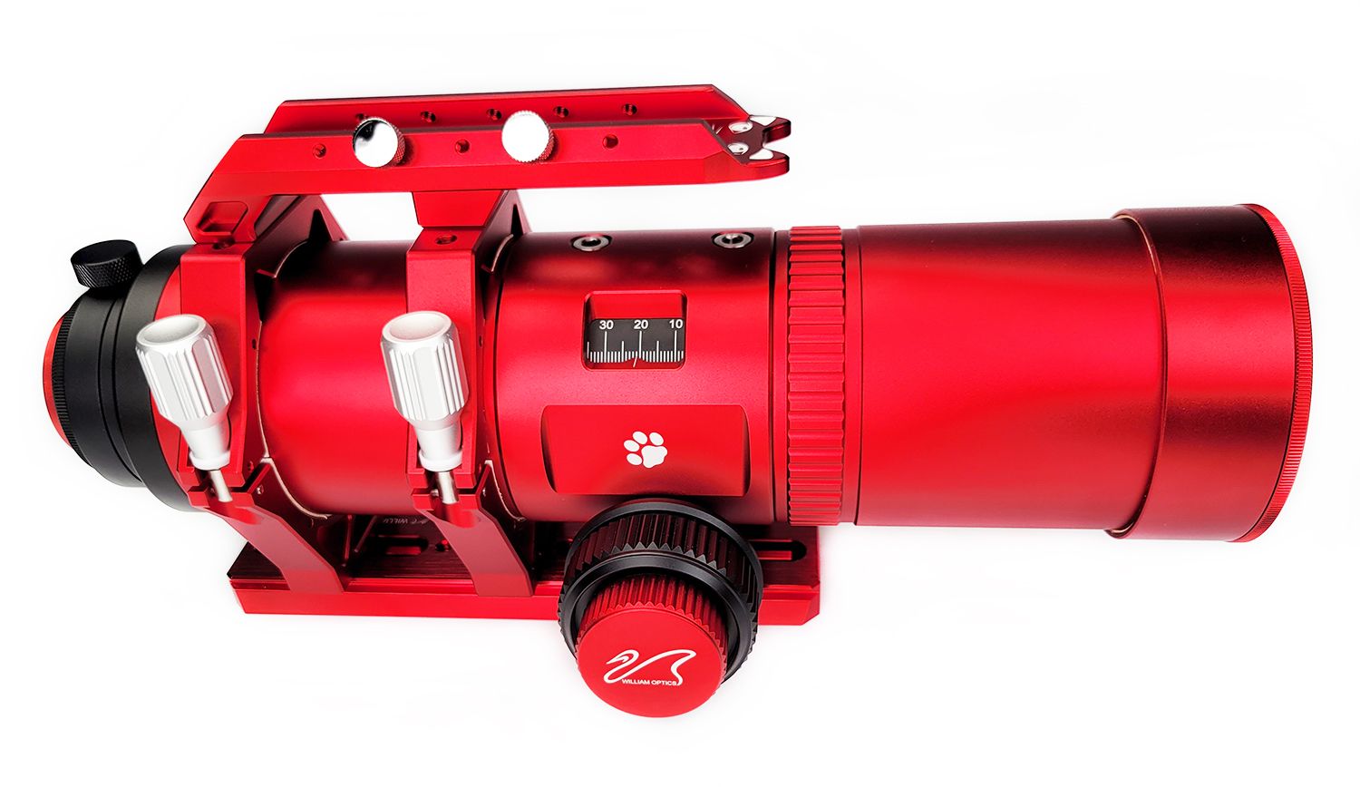 大型 額縁 フレーム 赤 レッド ゴールド マット付 和洋兼用 高級 中古 William Optics RedCat 61 WIFD APO 300mm f/4.9 （2023年7月新