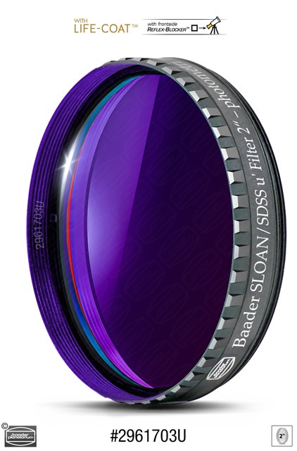 baader planetarium������¬����SLOAN/SDSS u' �ե��륿��ñ��