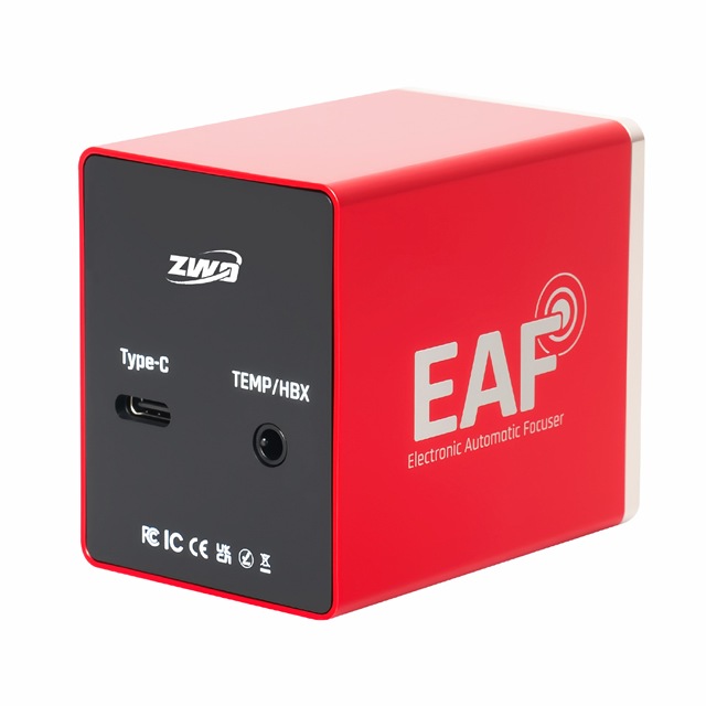 ZWO New EAF（電動フォーカサー）スタンダードセット【ZWO・Black