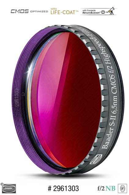 baader planetarium��6.5nm S-II �ϥ����ԡ��ɡ��ʥ����Х�ɥե��륿����F1.8��3.4�ѡˡ�CMOS-OPT���͡�
