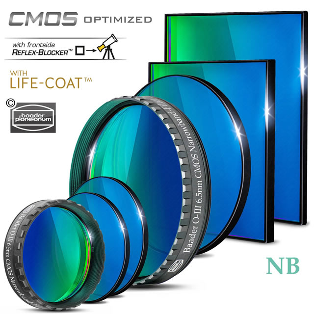 baader planetarium��6.5nm O-III �ʥ����Х�ɥե��륿����F3.5��10�ѡˡ�CMOS-OPT���͡�