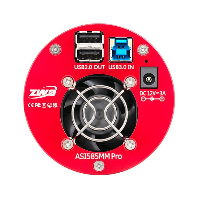 在庫処分1個限定【3年保証】 ZWO 585MM ZWO ASI 585MM Pro（モノクロ/冷却モデル）【ZWO・Black-Friday