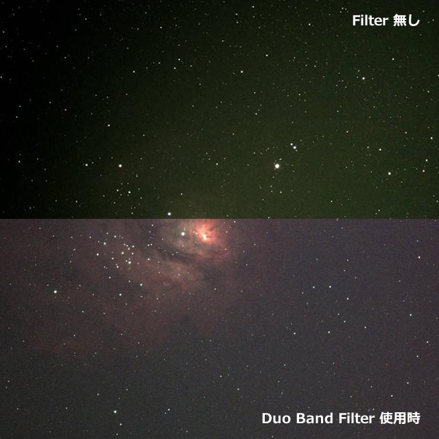 ZWO Duo Band Filter 2インチ （デュオバンドフィルター