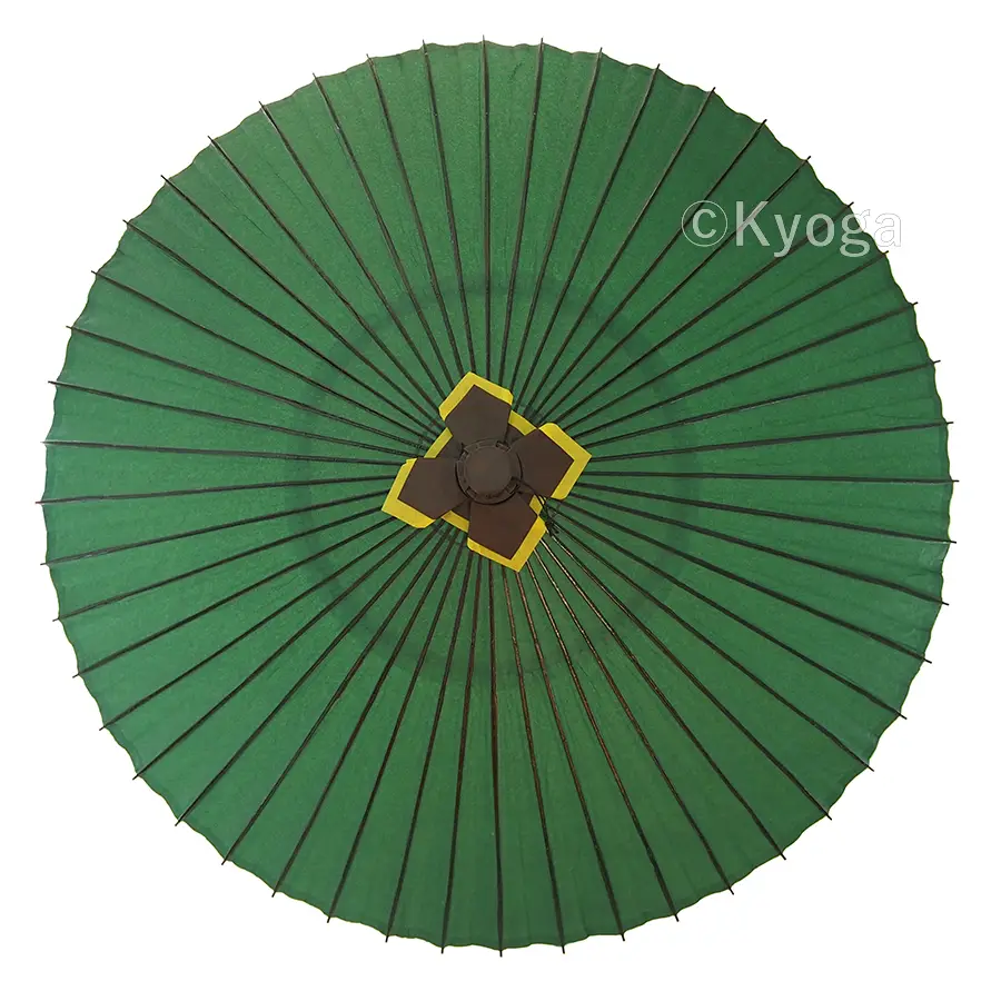 和傘・野点傘専門店 恭雅】大番傘 深緑 48本骨 雨天可