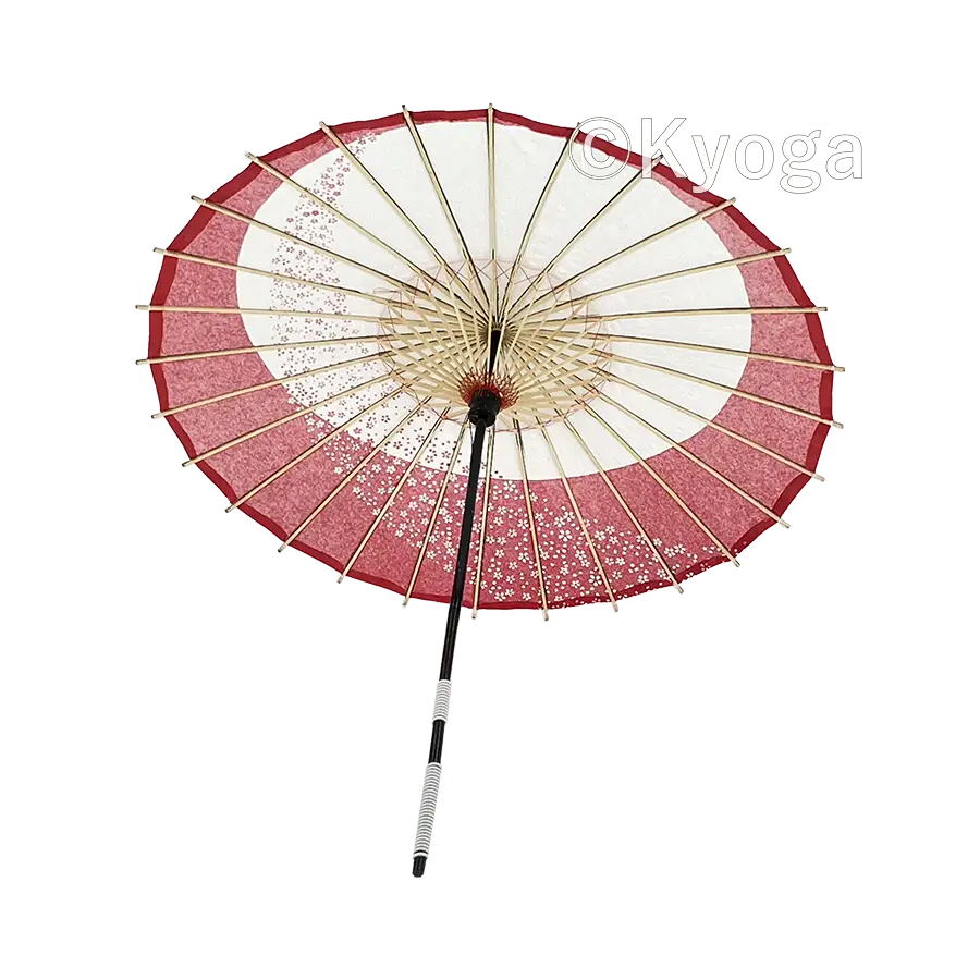 和傘・野点傘専門店 恭雅】 唐傘 － 唐傘(直径約81cm) 月奴っこ 朱色