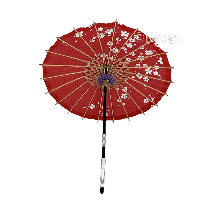 和傘・野点傘専門店 恭雅】 唐傘 － 唐傘 こども用傘 桜小路 赤