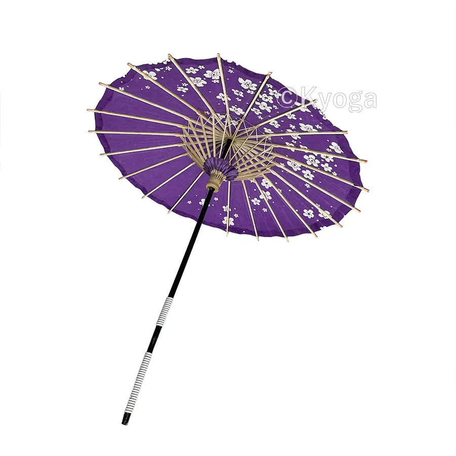 和傘・野点傘専門店 恭雅】 唐傘 － 唐傘 こども用傘 桜小路 紫