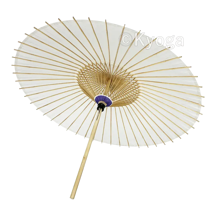 和傘・野点傘専門店 恭雅】大番傘 白 48本骨 雨天可