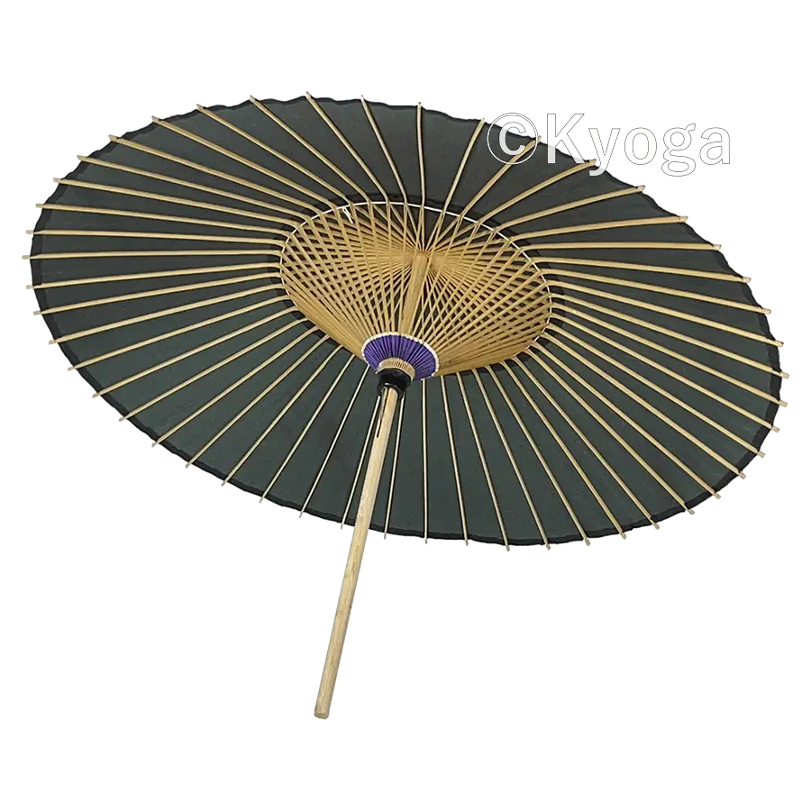 和傘・野点傘専門店 恭雅】大番傘 黒 48本骨 雨天可