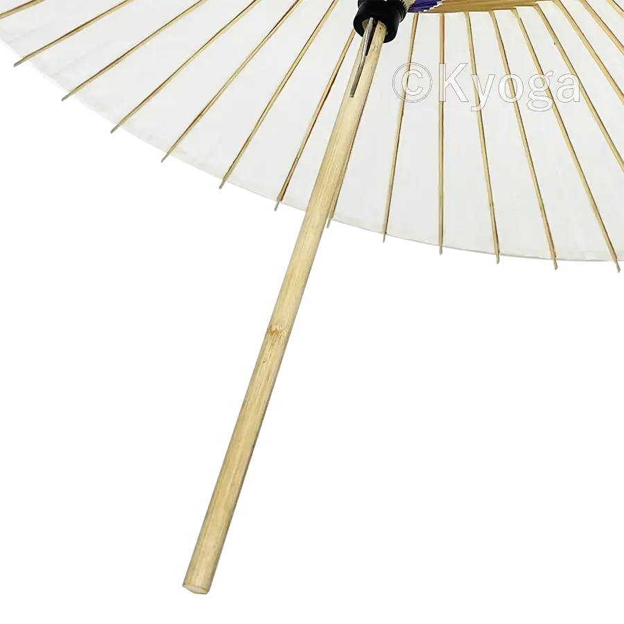 和傘・野点傘専門店 恭雅】大番傘 白 48本骨 雨天不可 撮影用 和傘・野点傘専門店 恭雅】大番傘 白 48本骨 雨天不可 撮影用