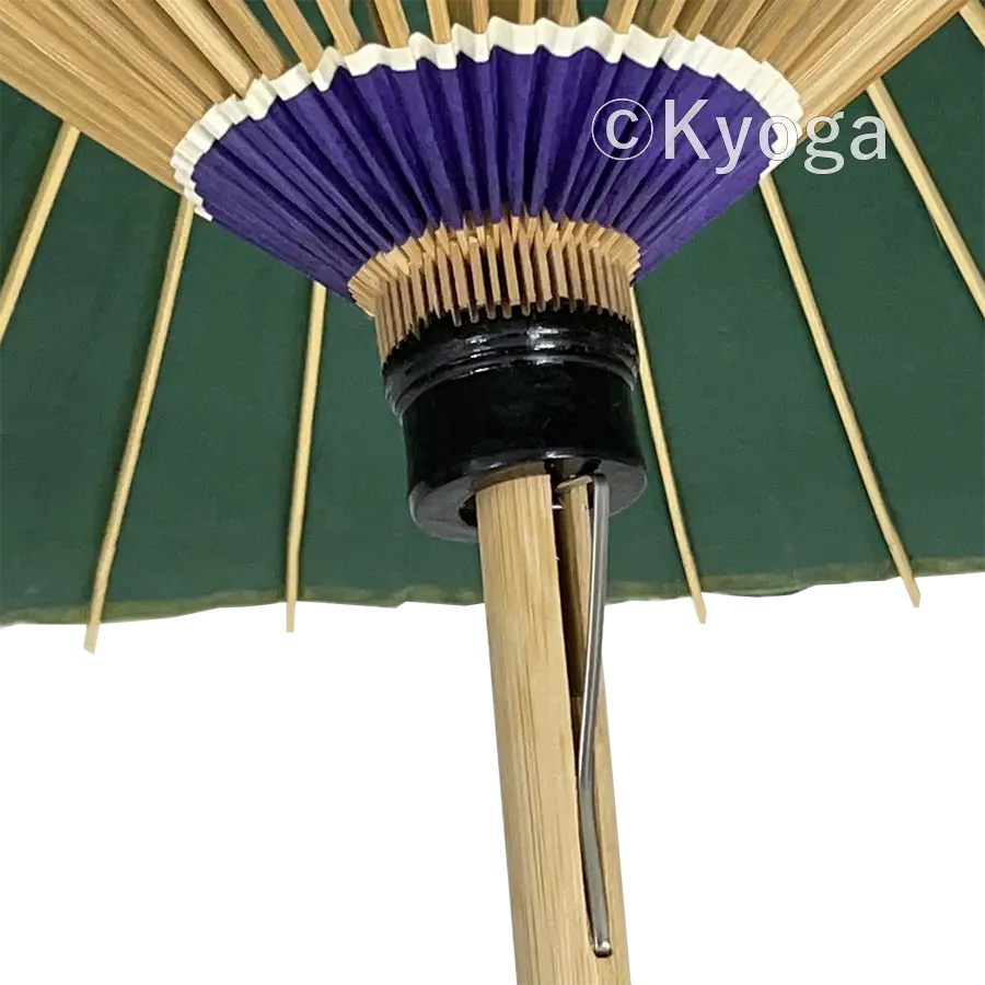 和傘・野点傘専門店 恭雅】大番傘 深緑 48本骨 雨天不可 撮影用