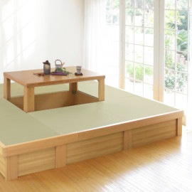 【美草へりなし4.5畳】堀こたつユニット「わが家」