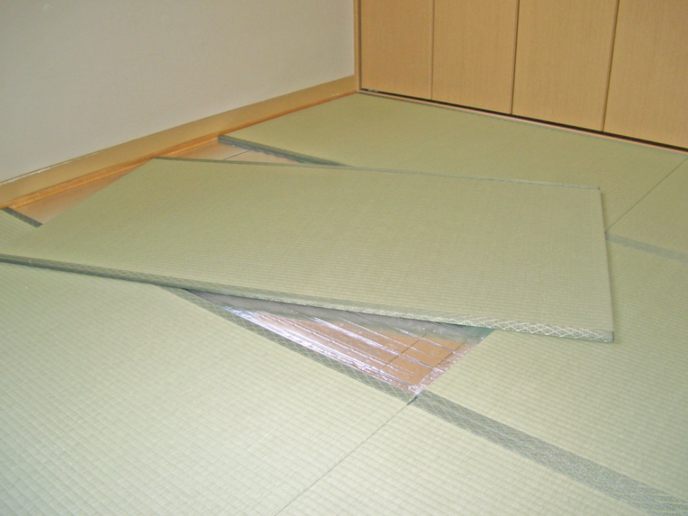 床暖房用畳「こもれび」8畳セット【基本施工費込】