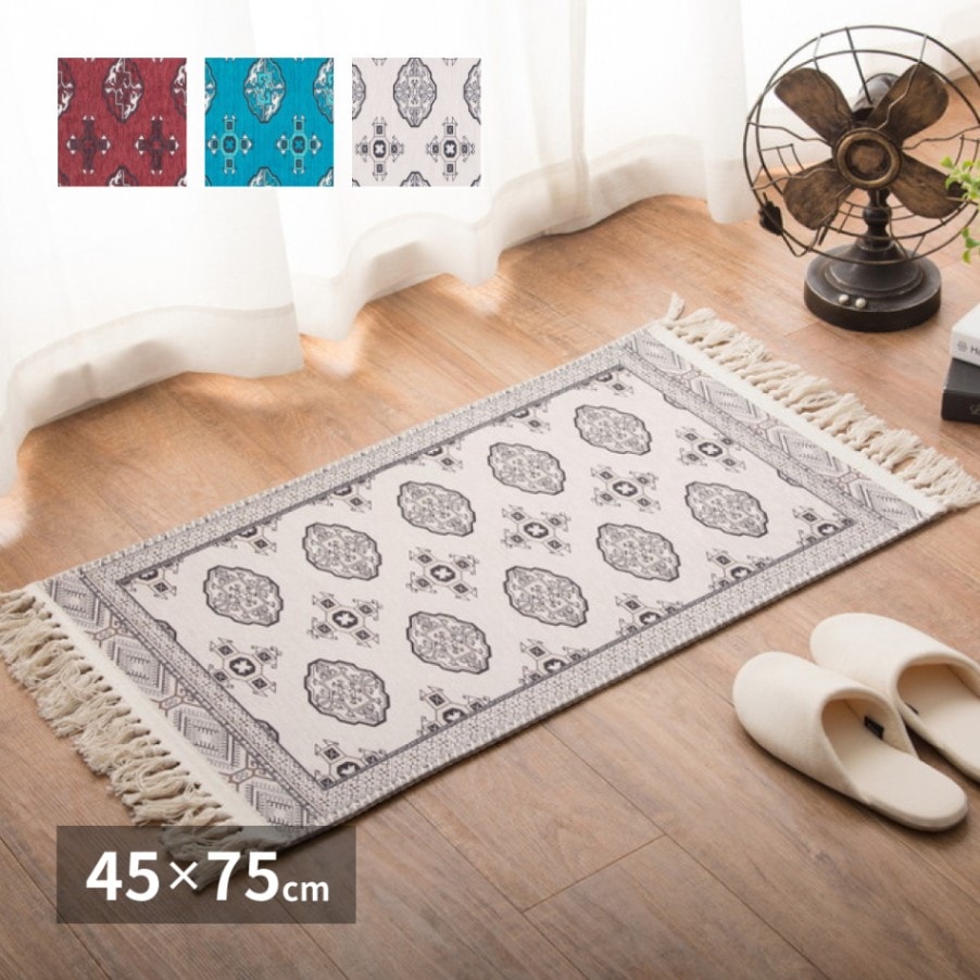 玄関マット　トルクメン風　45×75cm