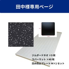田中様専用 ジムボードネオ・ラバーマット・凹み防止プレートセット